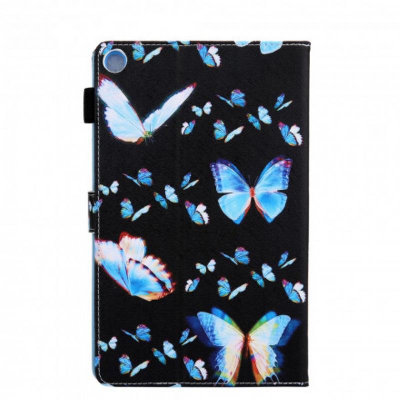 Flip Cover Samsung Galaxy Tab A7 (2020) Flere Sommerfugle