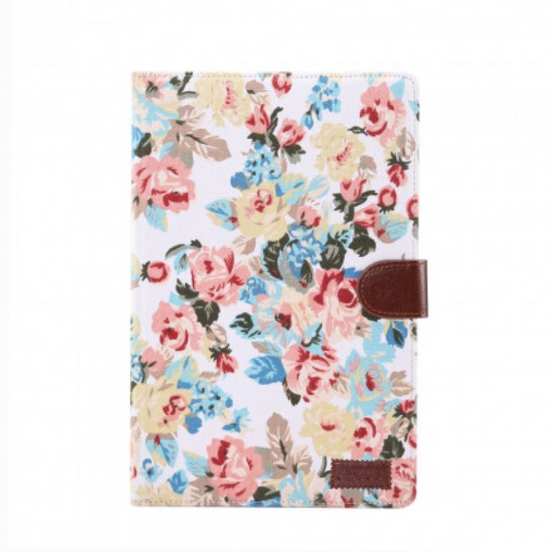 Flip Cover Samsung Galaxy Tab A7 (2020) Frihedsblomster