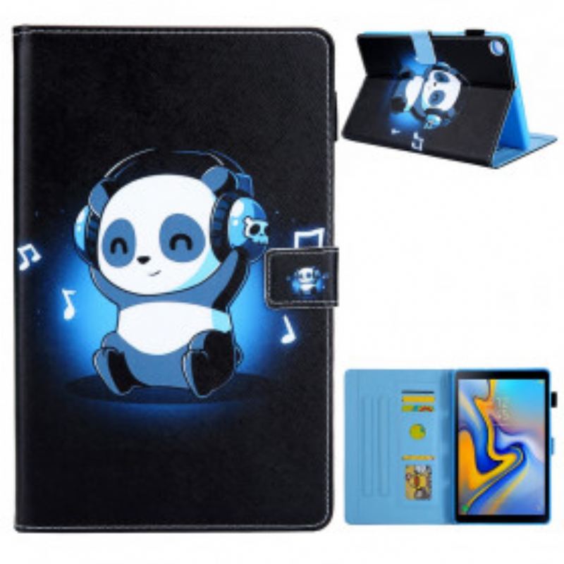 Flip Cover Samsung Galaxy Tab A7 (2020) Funky Panda