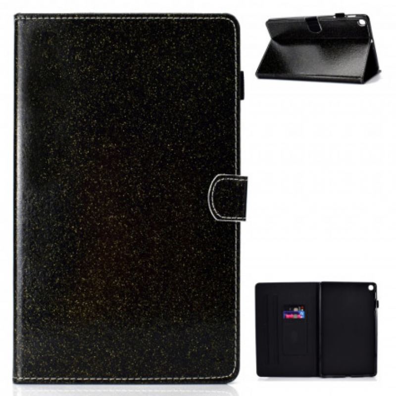 Flip Cover Samsung Galaxy Tab A7 (2020) Glitrende Glitter