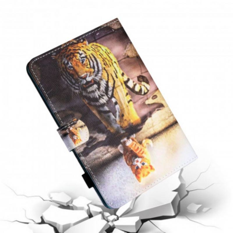 Flip Cover Samsung Galaxy Tab A7 (2020) Kattekunst