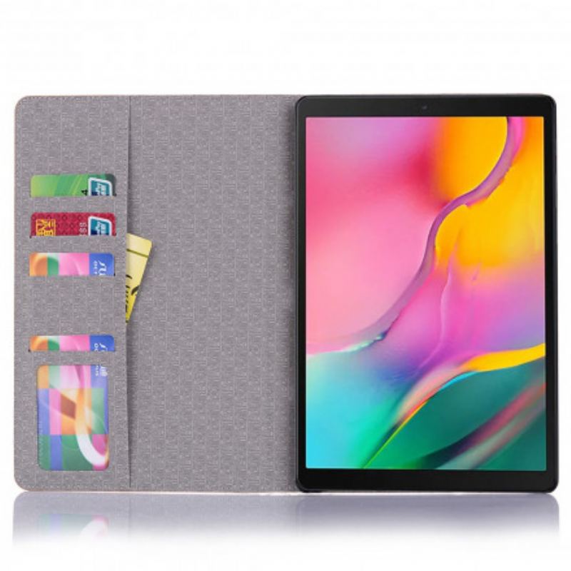 Flip Cover Samsung Galaxy Tab A7 (2020) Krokodillehudseffekt