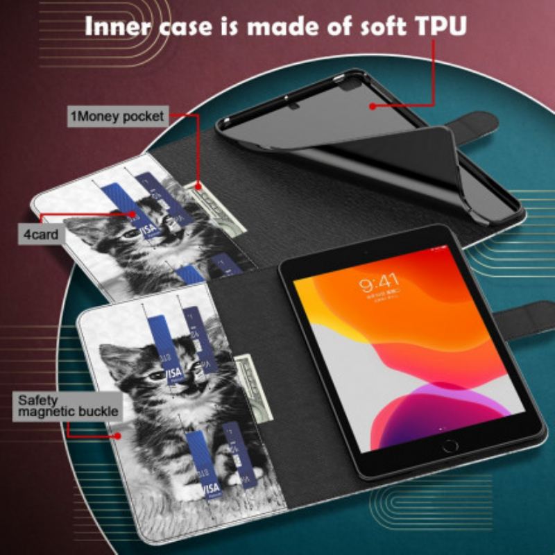 Flip Cover Samsung Galaxy Tab A7 (2020) Light Spot Killing