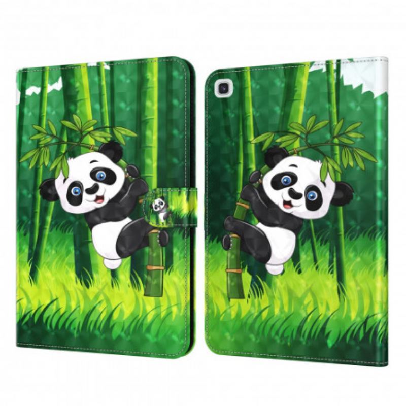 Flip Cover Samsung Galaxy Tab A7 (2020) Light Spot Panda