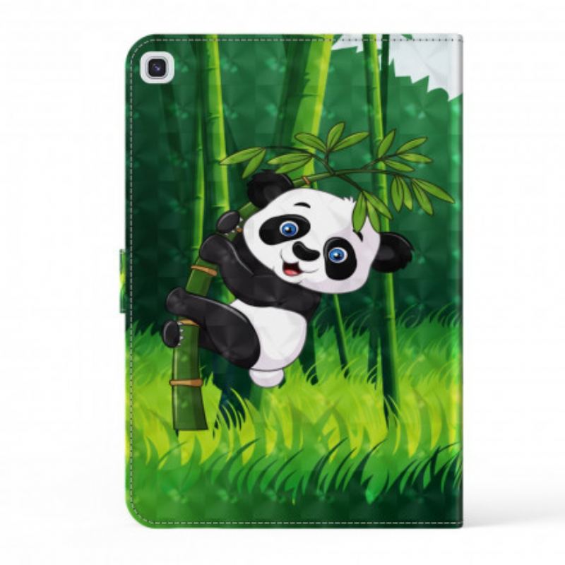 Flip Cover Samsung Galaxy Tab A7 (2020) Light Spot Panda