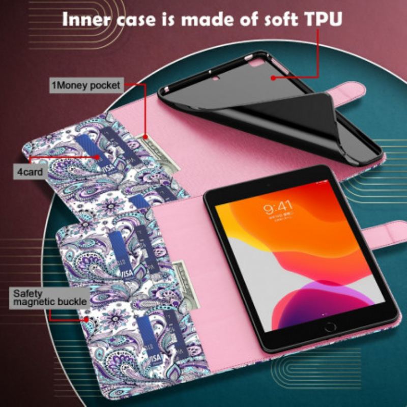 Flip Cover Samsung Galaxy Tab A7 (2020) Paisley