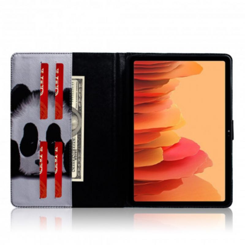 Flip Cover Samsung Galaxy Tab A7 (2020) Panda Hoved