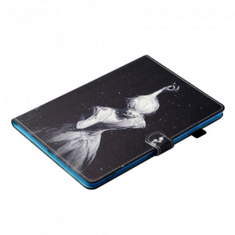 Flip Cover Samsung Galaxy Tab A7 (2020) Pige Kunst