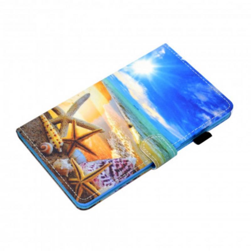 Flip Cover Samsung Galaxy Tab A7 (2020) Sjov Strand