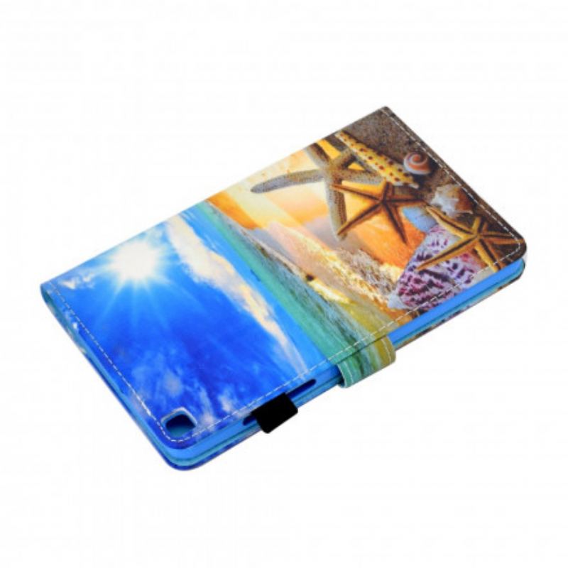 Flip Cover Samsung Galaxy Tab A7 (2020) Sjov Strand