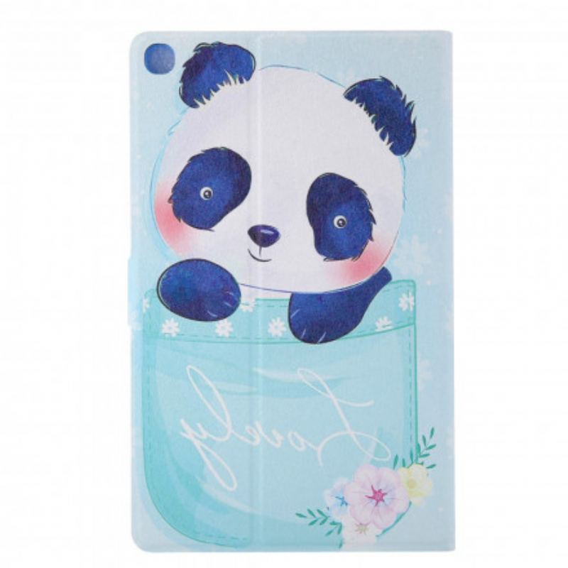 Flip Cover Samsung Galaxy Tab A7 (2020) Sød Panda