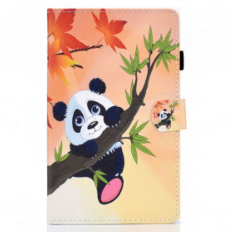 Flip Cover Samsung Galaxy Tab A7 (2020) Sød Panda