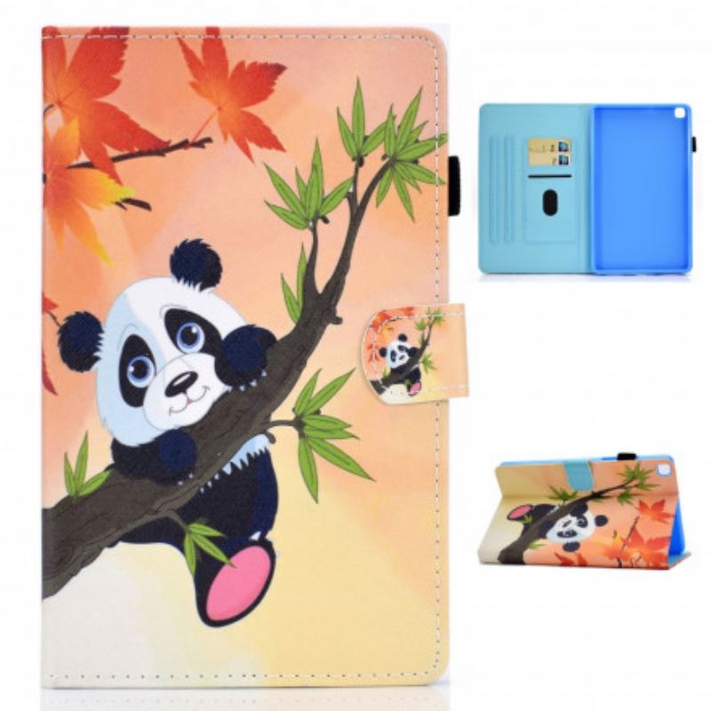 Flip Cover Samsung Galaxy Tab A7 (2020) Sød Panda