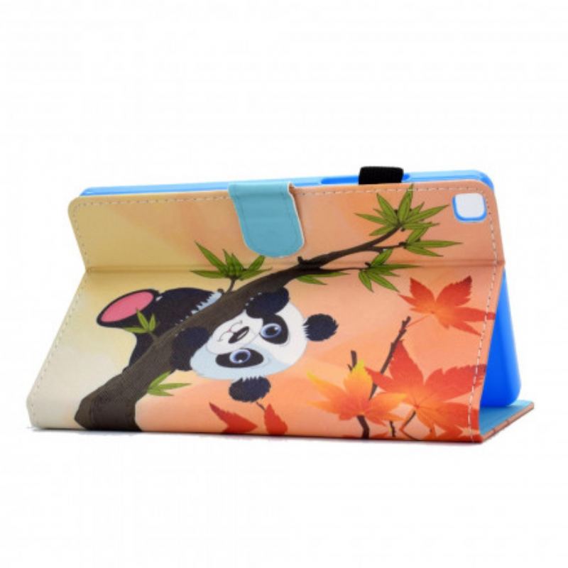 Flip Cover Samsung Galaxy Tab A7 (2020) Sød Panda