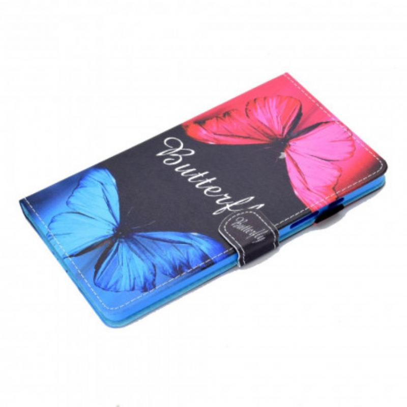 Flip Cover Samsung Galaxy Tab A7 (2020) Sommerfugl