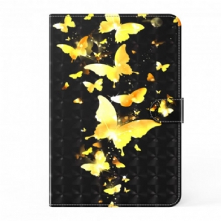 Flip Cover Samsung Galaxy Tab A7 (2020) Sommerfugle Spot Light