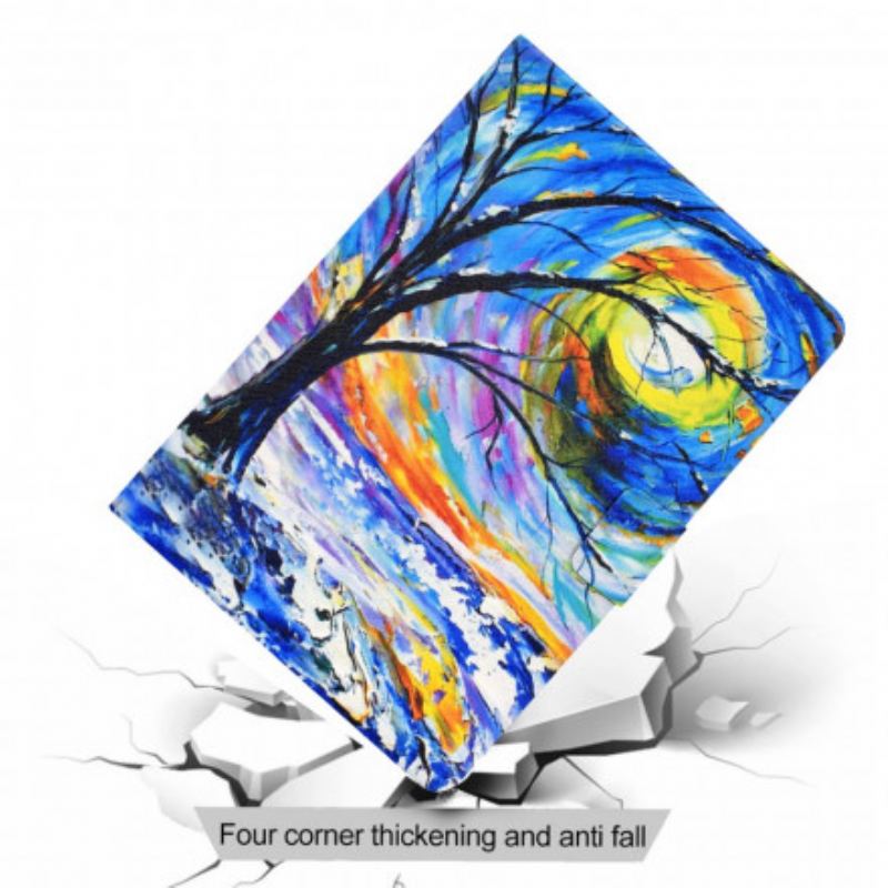 Flip Cover Samsung Galaxy Tab A7 (2020) Træ Kunst