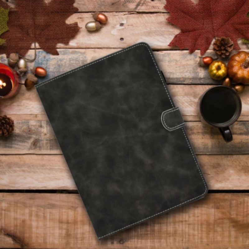 Flip Cover Samsung Galaxy Tab A7 (2020) Vintage Design Lædereffekt