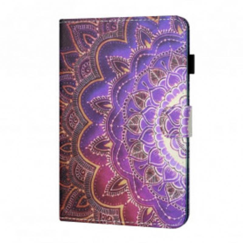 Læder Cover Samsung Galaxy Tab A7 (2020) Mandala Kunst