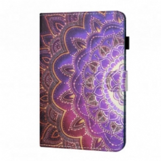 Læder Cover Samsung Galaxy Tab A7 (2020) Mandala Kunst