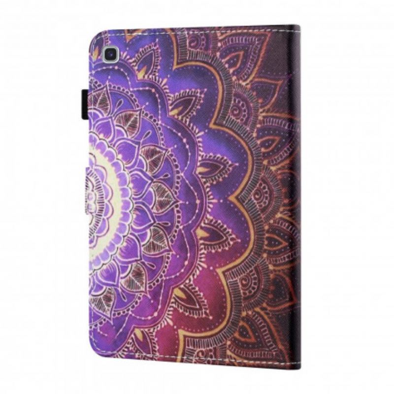 Læder Cover Samsung Galaxy Tab A7 (2020) Mandala Kunst