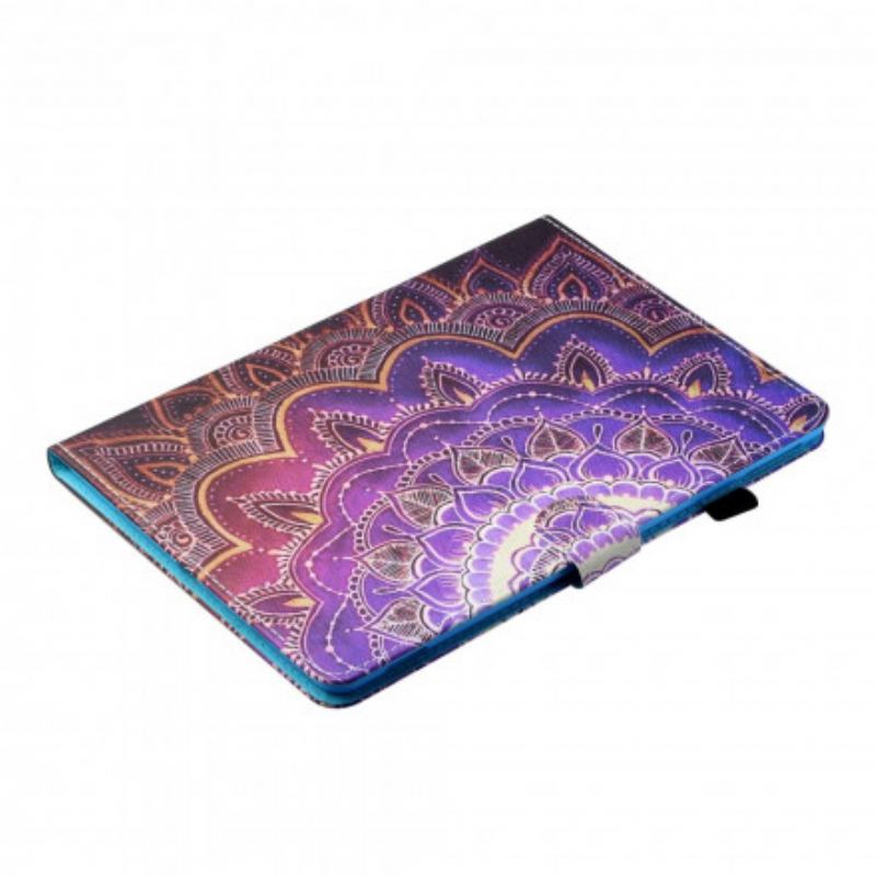 Læder Cover Samsung Galaxy Tab A7 (2020) Mandala Kunst