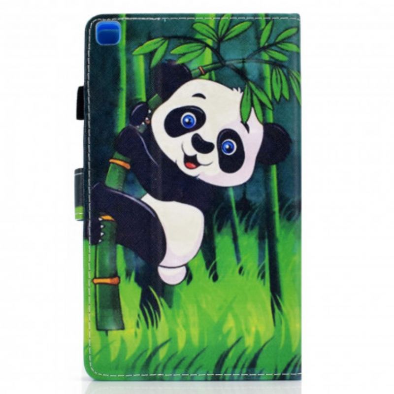 Læder Cover Samsung Galaxy Tab A7 (2020) Panda