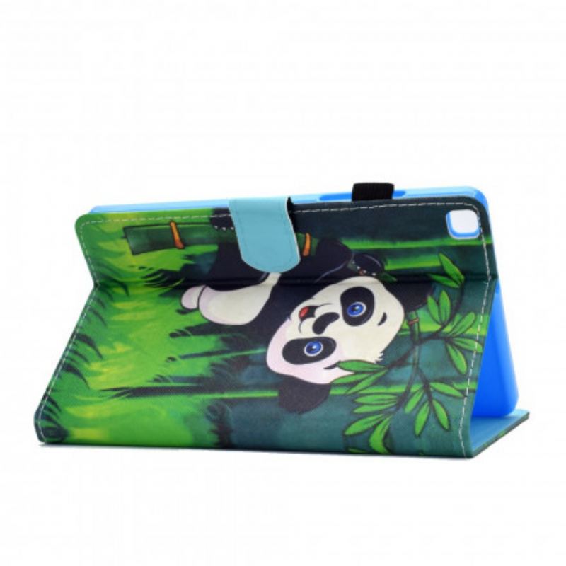 Læder Cover Samsung Galaxy Tab A7 (2020) Panda