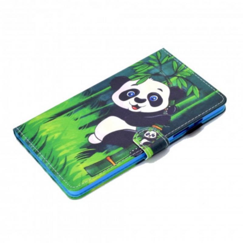 Læder Cover Samsung Galaxy Tab A7 (2020) Panda