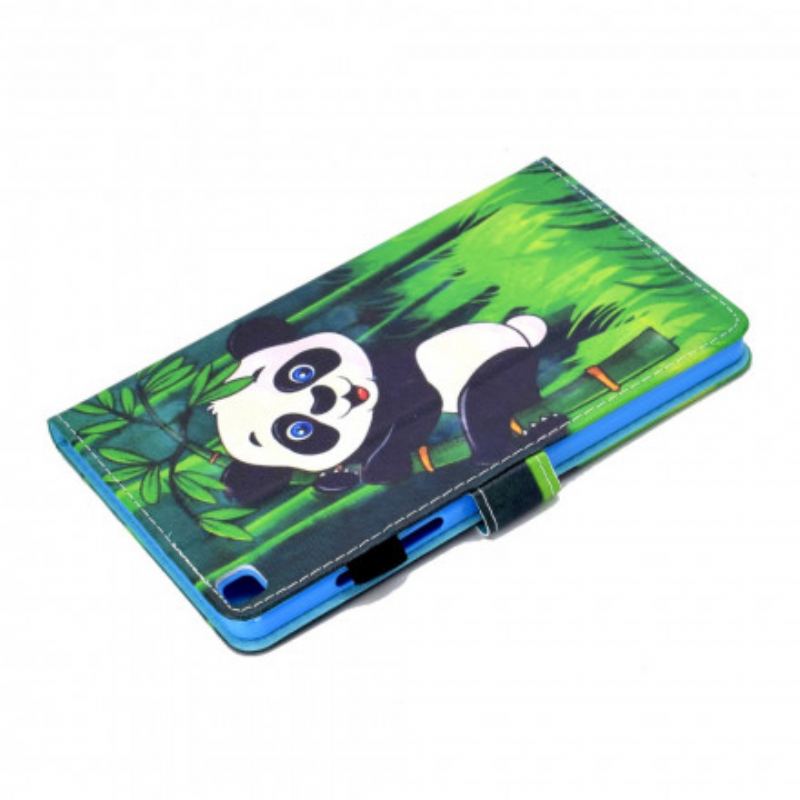 Læder Cover Samsung Galaxy Tab A7 (2020) Panda