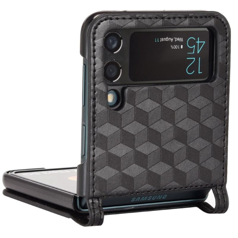 Cover Samsung Galaxy Z Flip 4 Flip Cover 3d Terning