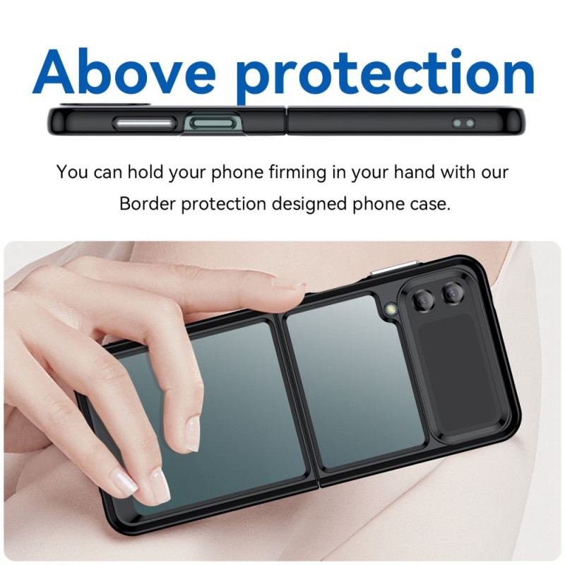 Cover Samsung Galaxy Z Flip 4 Flip Cover Hybrid Akryl