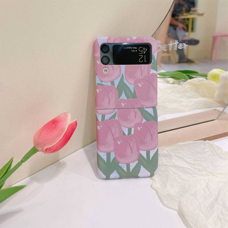 Mobilcover Samsung Galaxy Z Flip 4 Flip Cover Blomster