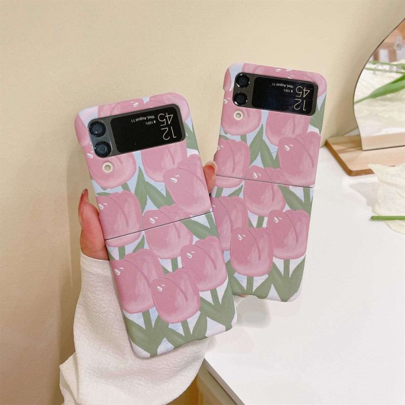 Mobilcover Samsung Galaxy Z Flip 4 Flip Cover Blomster