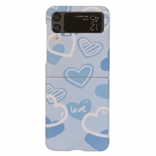 Mobilcover Samsung Galaxy Z Flip 4 Flip Cover Elsker Blomster