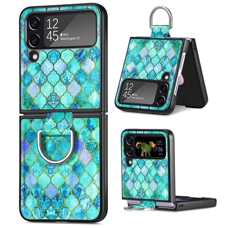 Mobilcover Samsung Galaxy Z Flip 4 Flip Cover Fantasy Med Ring Caseneo