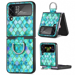 Mobilcover Samsung Galaxy Z Flip 4 Flip Cover Fantasy Med Ring Caseneo