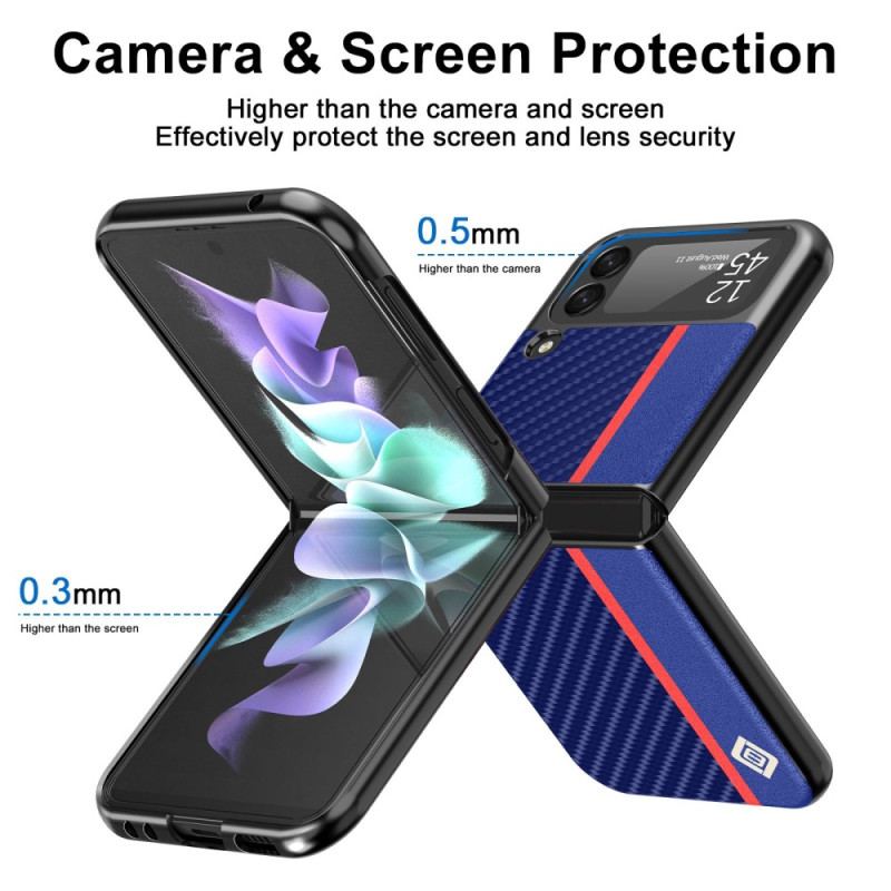 Mobilcover Samsung Galaxy Z Flip 4 Flip Cover Kulfiber Lc.imeeke