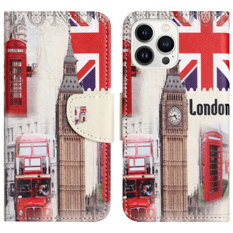 Flip Cover iPhone 16 Pro Max London Liv