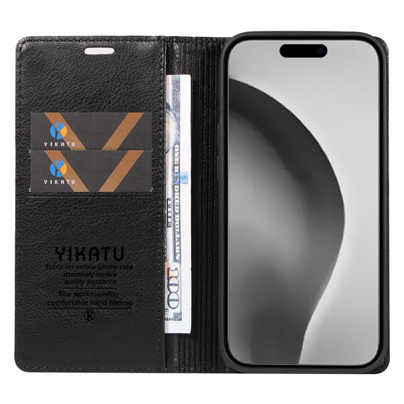 Flip Cover iPhone 16 Pro Max Vintage Yikatu