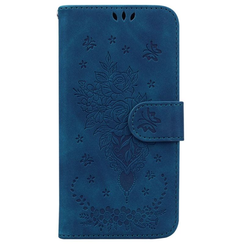 Læder Cover iPhone 16 Pro Max Telefon Etui Floralie