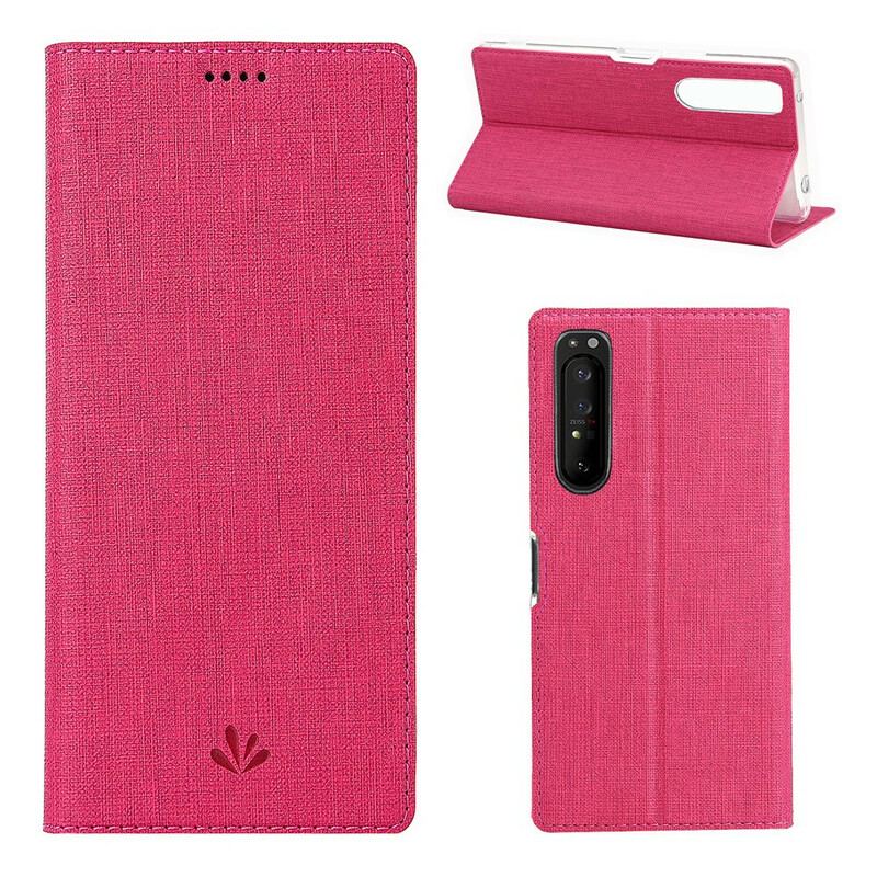 Cover Sony Xperia 1 II Flip Cover Tekstureret Vili Dmx