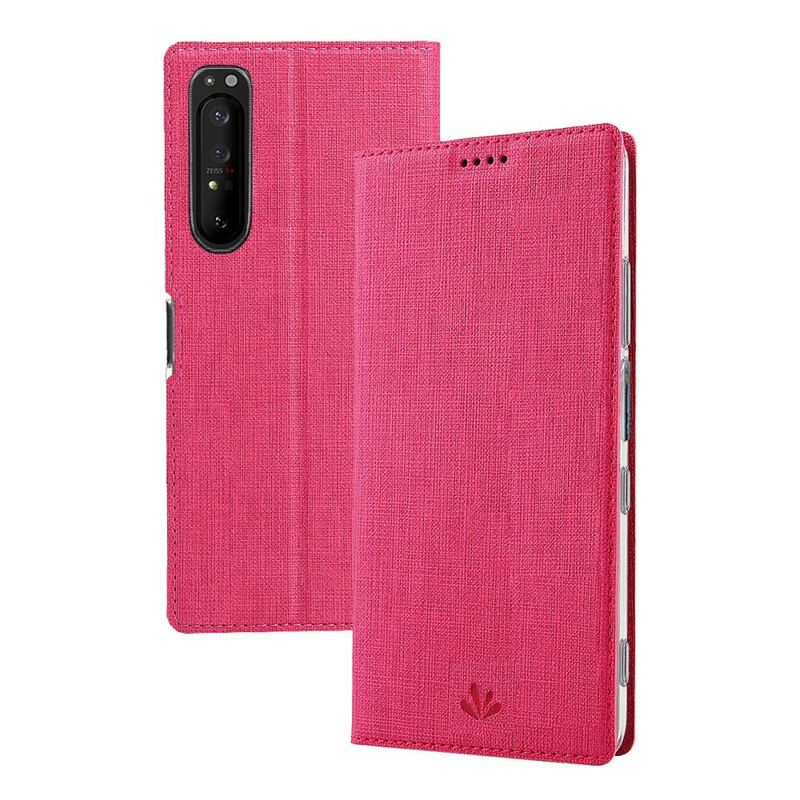 Cover Sony Xperia 1 II Flip Cover Tekstureret Vili Dmx