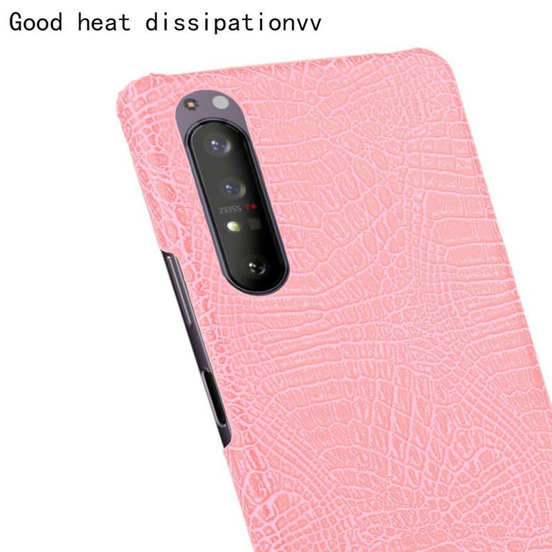 Cover Sony Xperia 1 II Krokodillehudseffekt