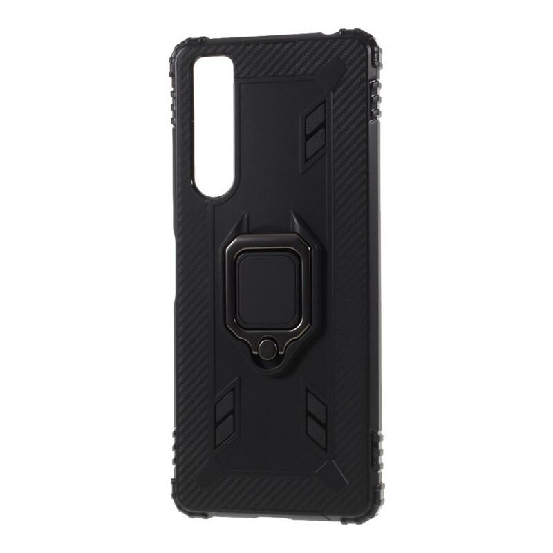 Cover Sony Xperia 1 II Ring Og Kulfiber