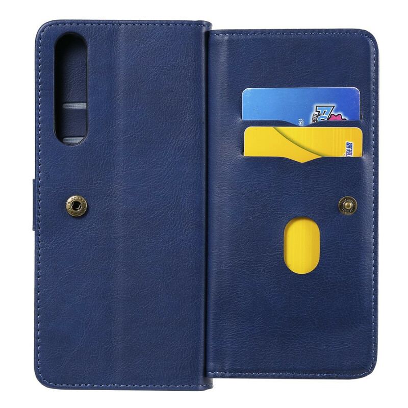 Flip Cover Sony Xperia 1 II Multifunktions 10 Kortholder