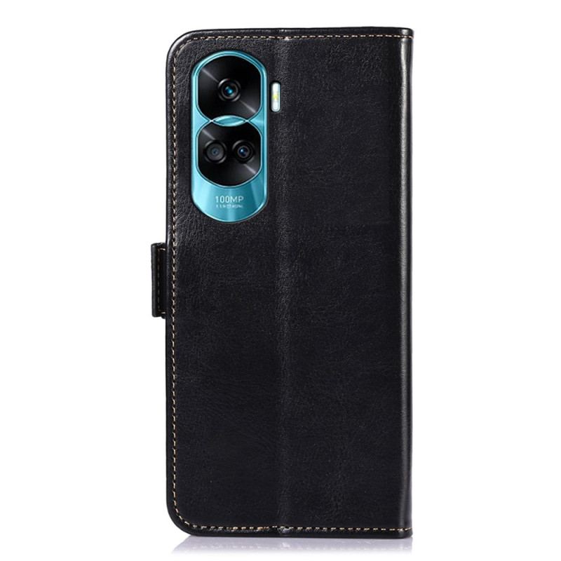 Flip Cover Honor 90 Lite Kunstlæder Abeel