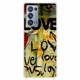 Cover Oppo Reno 6 Pro 5G Kærlighed Og Kærlighed