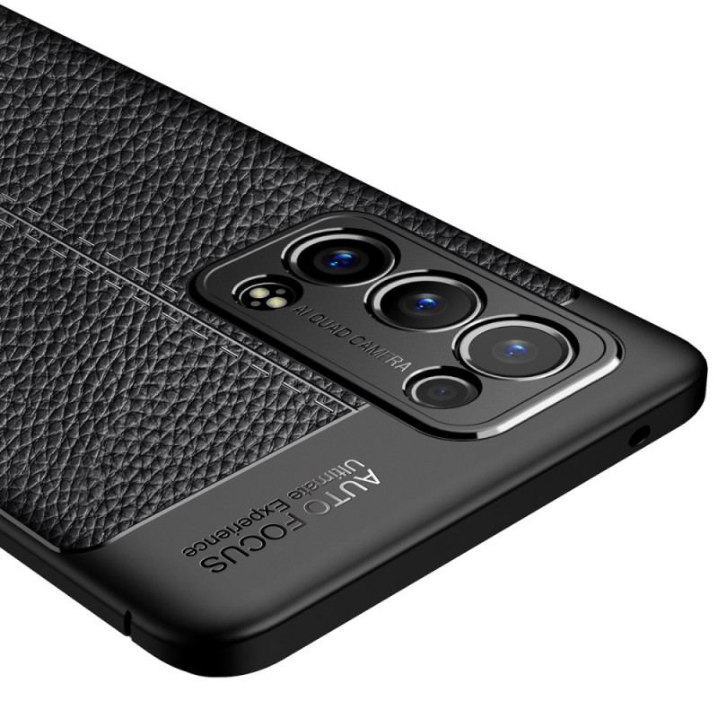 Cover Oppo Reno 6 Pro 5G Litchi Double Line Læder