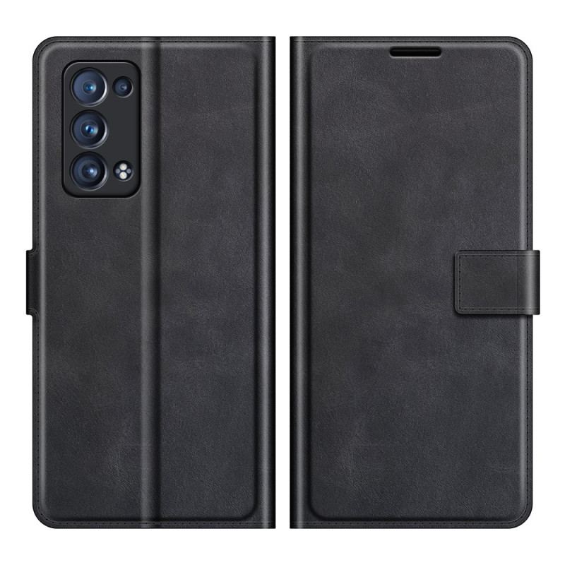 Flip Cover Oppo Reno 6 Pro 5G Blødhed Ved Hudkontakt